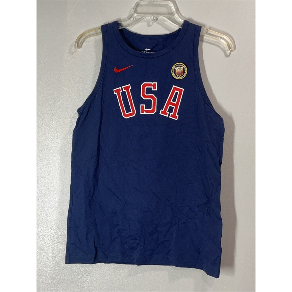 Nike‎ Sportswear Team USA Big Kid Boy Tank Top CZ1848-451 Size XL NWT
